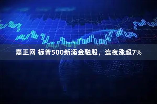 嘉正网 标普500新添金融股，连夜涨超7%