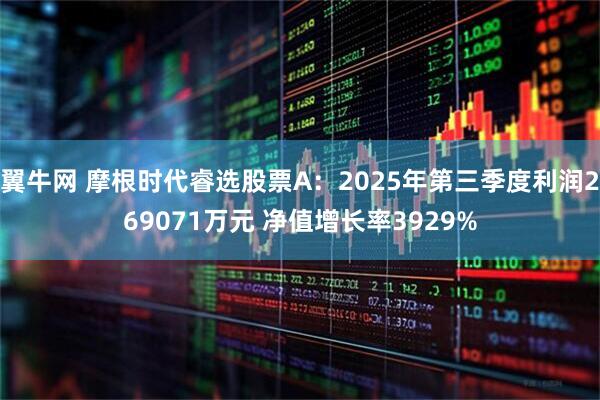 翼牛网 摩根时代睿选股票A：2025年第三季度利润269071万元 净值增长率3929%